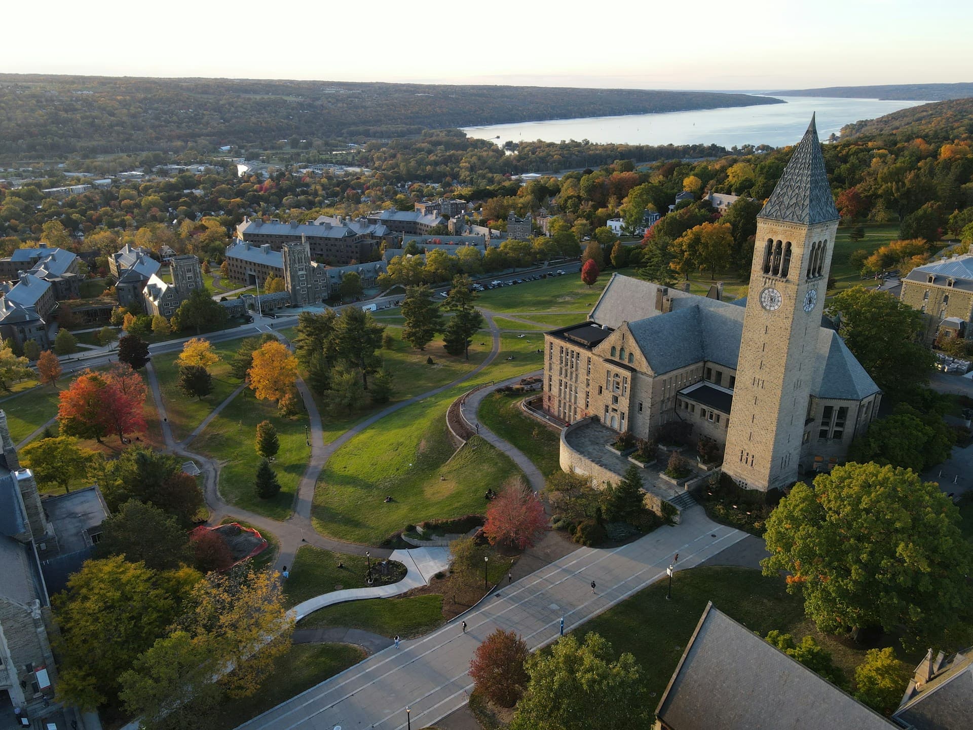 Ithaca campus view